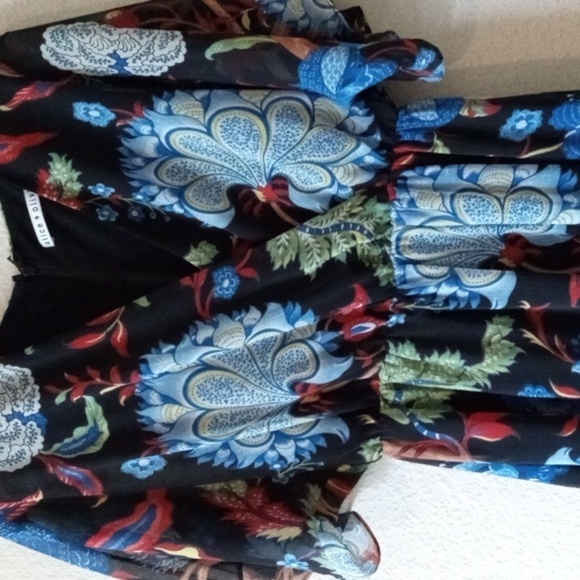 Alice and Olivia Cay floral mini dress - Picture 4 of 8